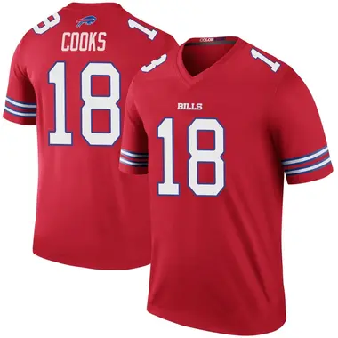 Brandin Cooks Men's Legend Red Buffalo Bills Color Rush Jersey