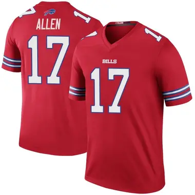 Josh Allen Men's Legend Red Buffalo Bills Color Rush Jersey