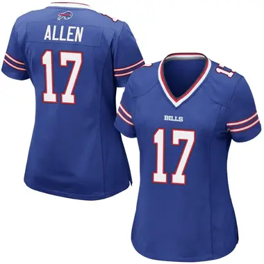 Josh Allen Women's Game Royal Blue Buffalo Bills Team Color Jersey
